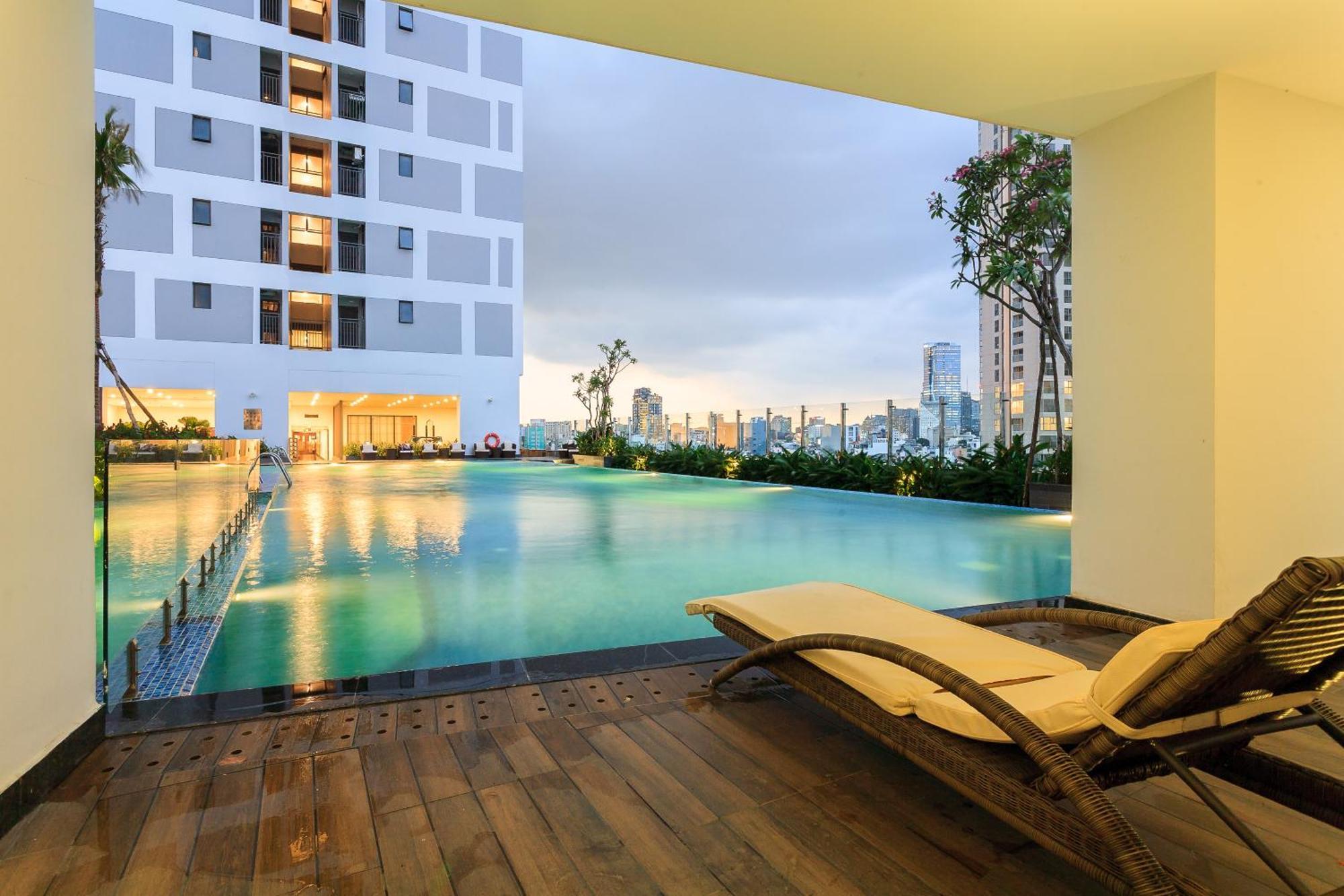 2Brs City View In The Heart Of Saigon - Free Infinity Pool Bandar Ho Chi Minh Luaran gambar